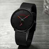Men's Ultra-Thin Minimalist Waterproof Fashion Wrist Watch