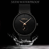 Men's Ultra-Thin Minimalist Waterproof Fashion Wrist Watch