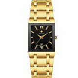 WWOOR Luxus Men Fashion Square Date Watch